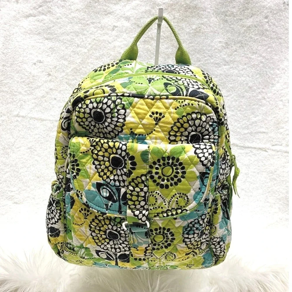 Vera Bradley - Spring Backpack / Work Bag / Laptop Case / Baby Bag / Like New!
